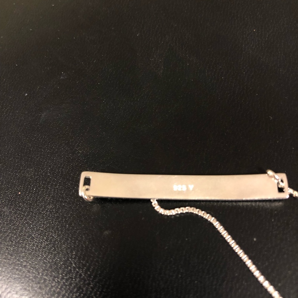 ❗️1 left❗️STERLING SILVER I LOVE YOU BRACELET - Picture 7 of 8